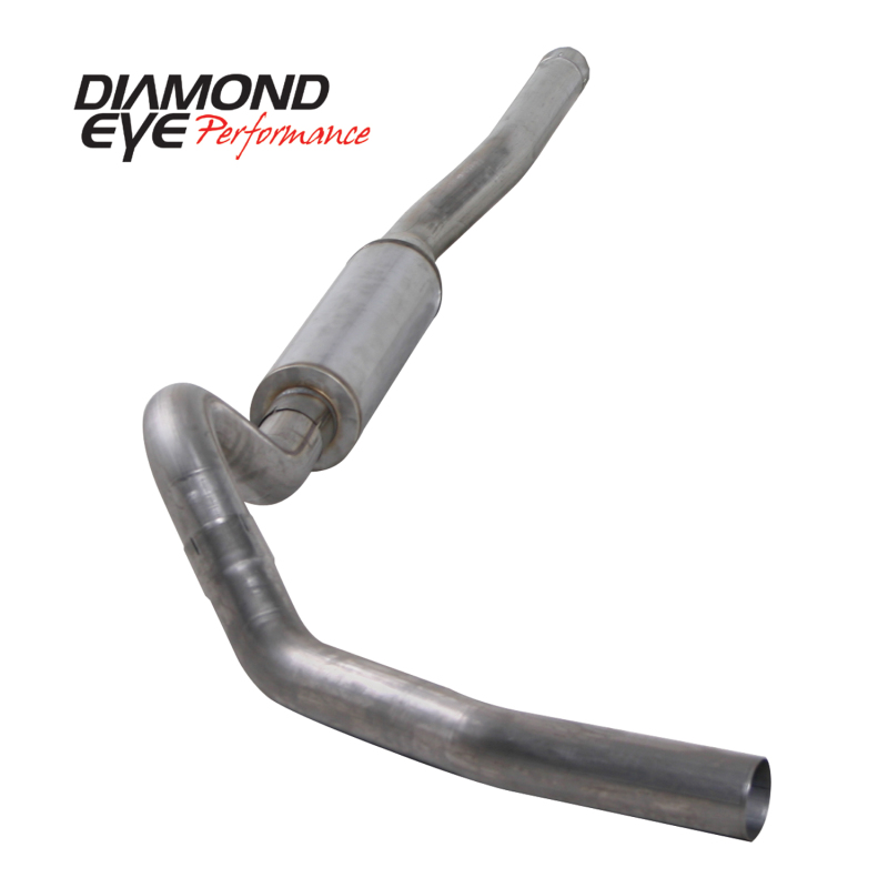 Chevrolet 2500 Performance Exhaust - Diamond Eye Performance - Catback Single Muffler Replacement - `06-`07